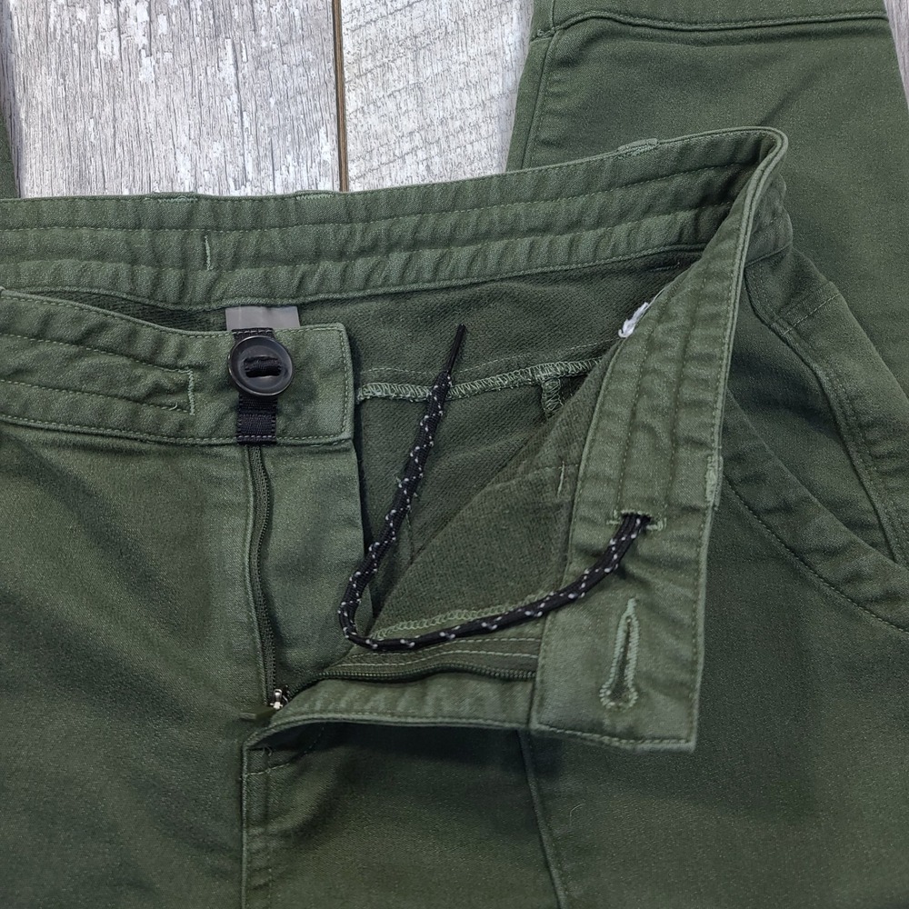 Mountain Hardwear Joggers Women 8 Green Utility Hiking Cargo Pants - Picture 6 of 8